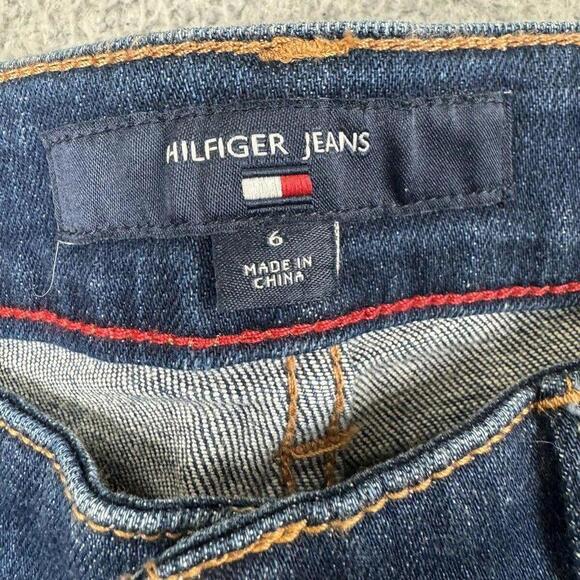 Tommy Hilfiger Jeans Womens 6 Tribeca Straight Leg Medium Wash - Picture 5 of 16